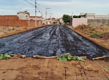 PREFEITURA DE GUANAMBI INICIA O ASFALTAMENTO DO BAIRRO LIBERDADE