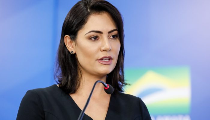 (Brasília - DF, 04/09/2019) Palavras da Primeira Dama, Michelle Bolsonaro. 
Foto: Isac Nóbrega/PR