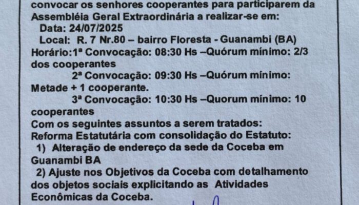 coceba certo